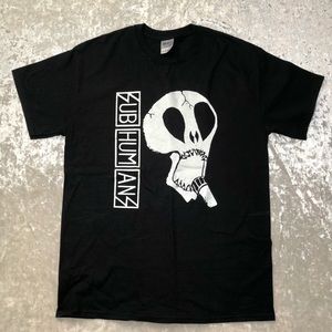 SUBHUMANS SKULL T-shirt MEDIUM